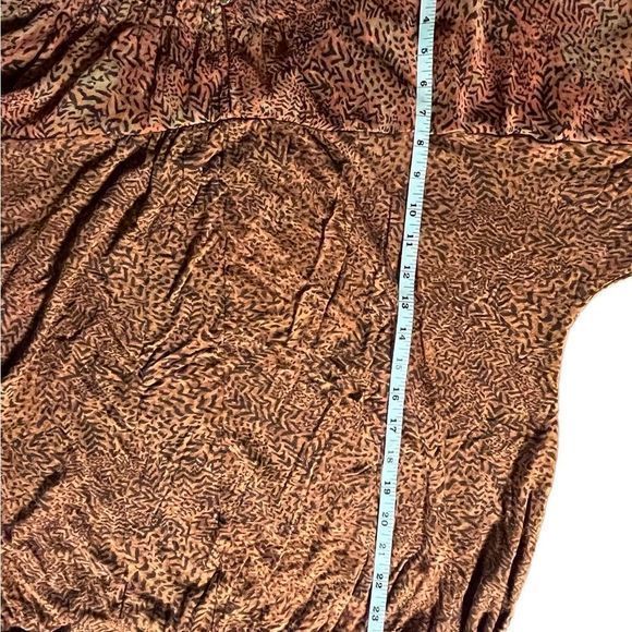 Womens Loft summer shirt with elastic waist, size large - Picture 6 of 7